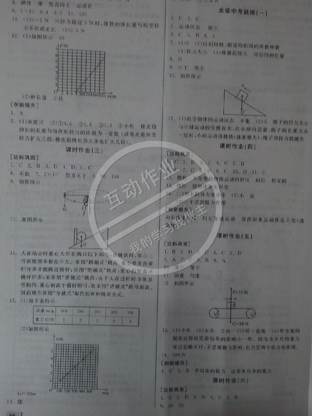 2015年全品學(xué)練考八年級物理下冊人教版 第19頁