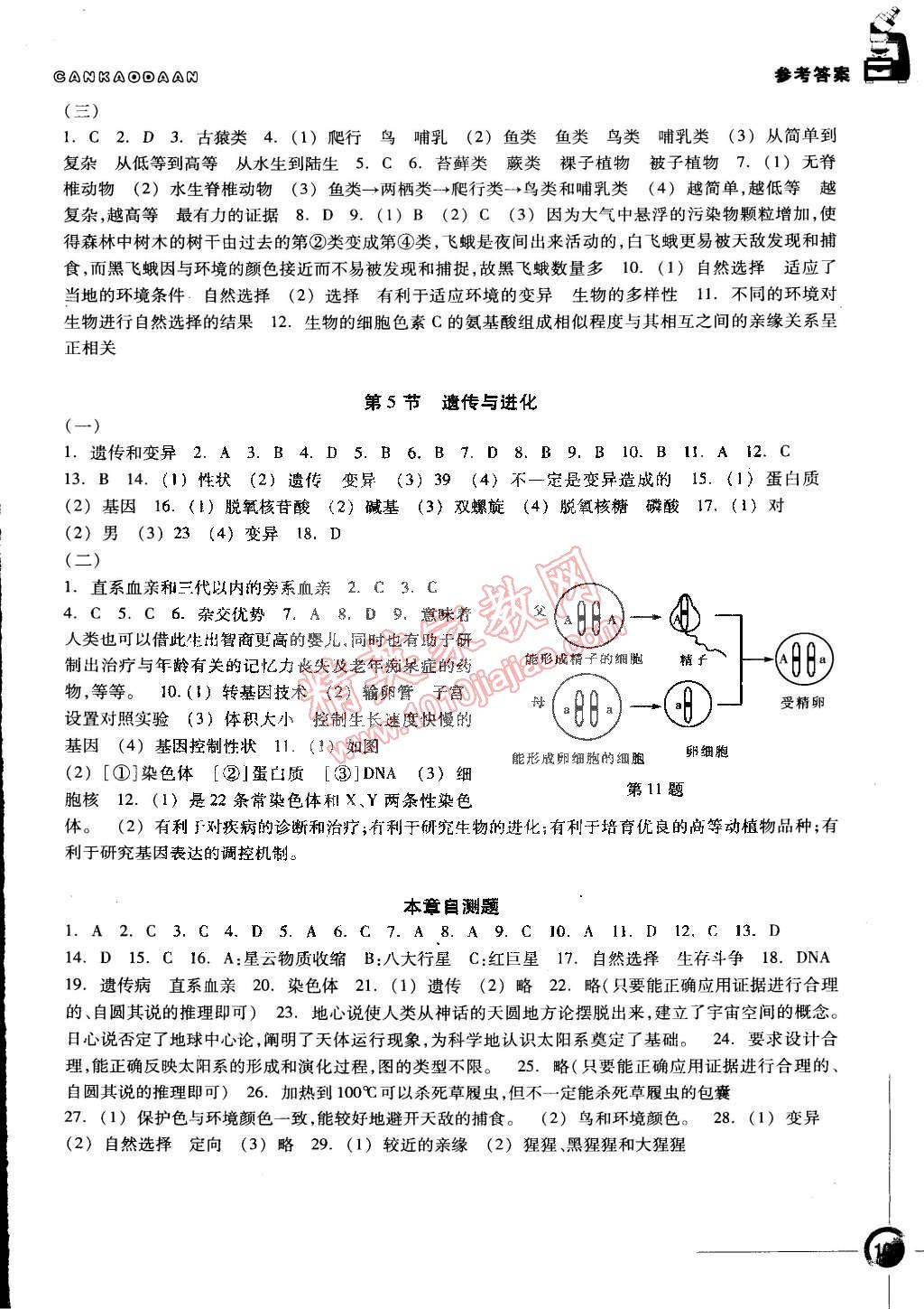 2015年同步練習(xí)九年級科學(xué)下冊浙教版 第2頁