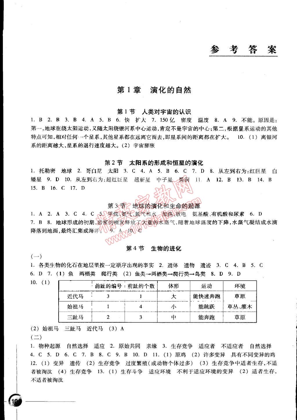 2015年同步練習(xí)九年級(jí)科學(xué)下冊(cè)浙教版 第1頁(yè)