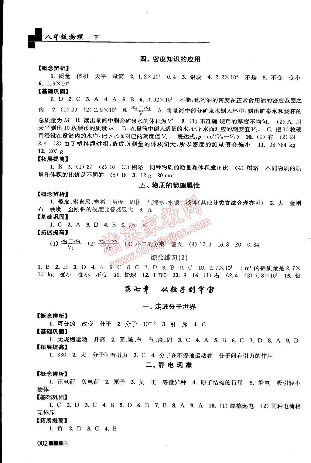 2015年新編金3練八年級物理下冊江蘇版 第2頁