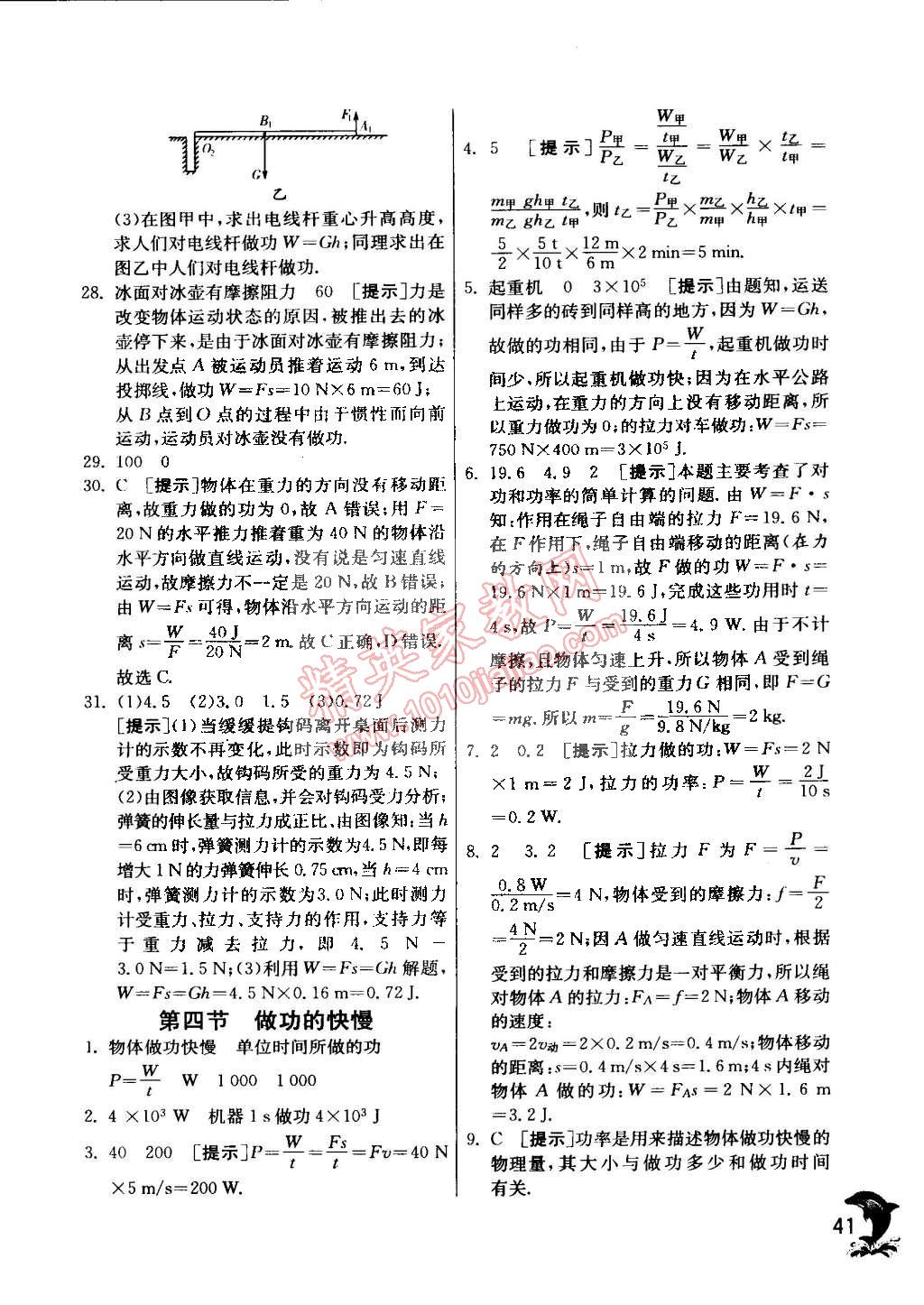 2015年實驗班提優(yōu)訓(xùn)練八年級物理下冊滬科版 第28頁