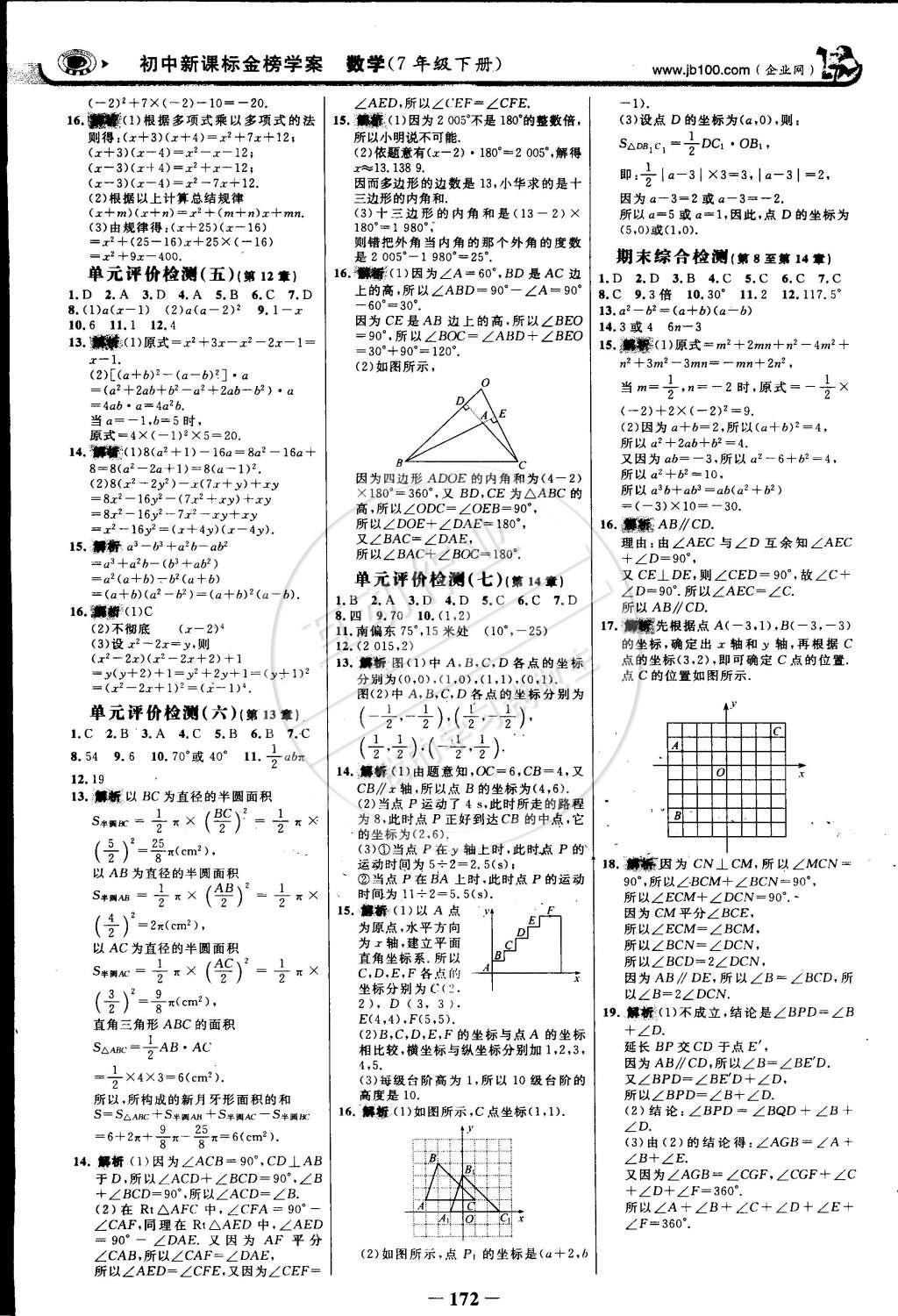 2015年世紀(jì)金榜金榜學(xué)案七年級(jí)數(shù)學(xué)下冊(cè)青島版 第46頁