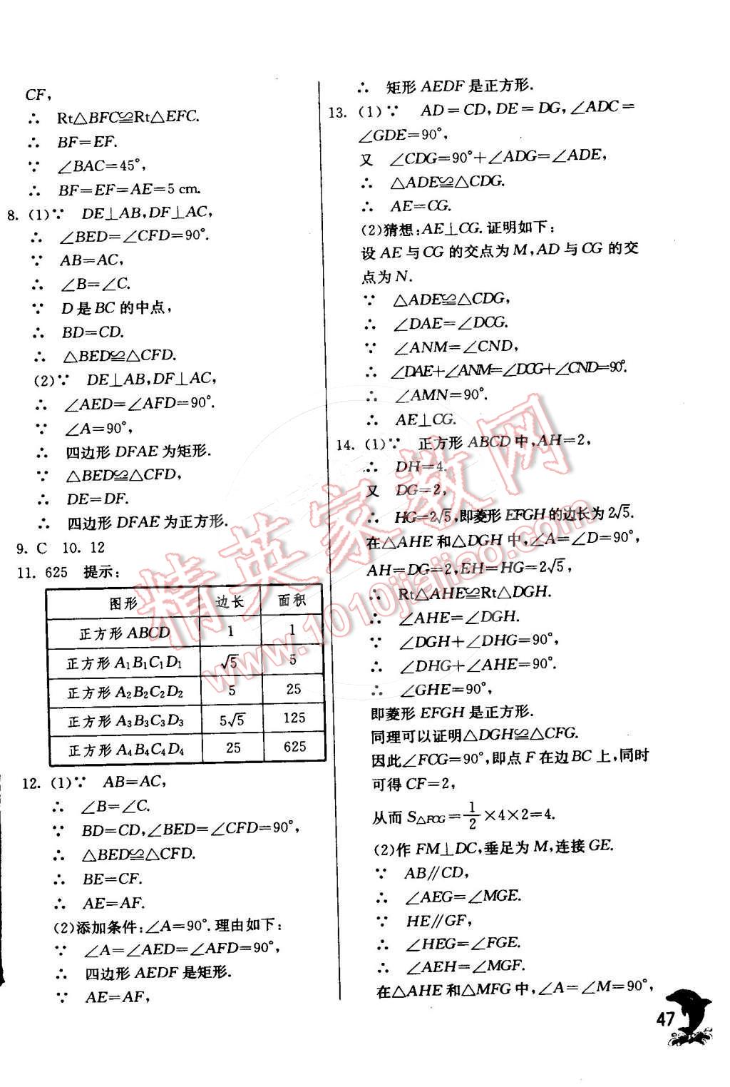 2015年實驗班提優(yōu)訓(xùn)練八年級數(shù)學(xué)下冊滬科版 第50頁