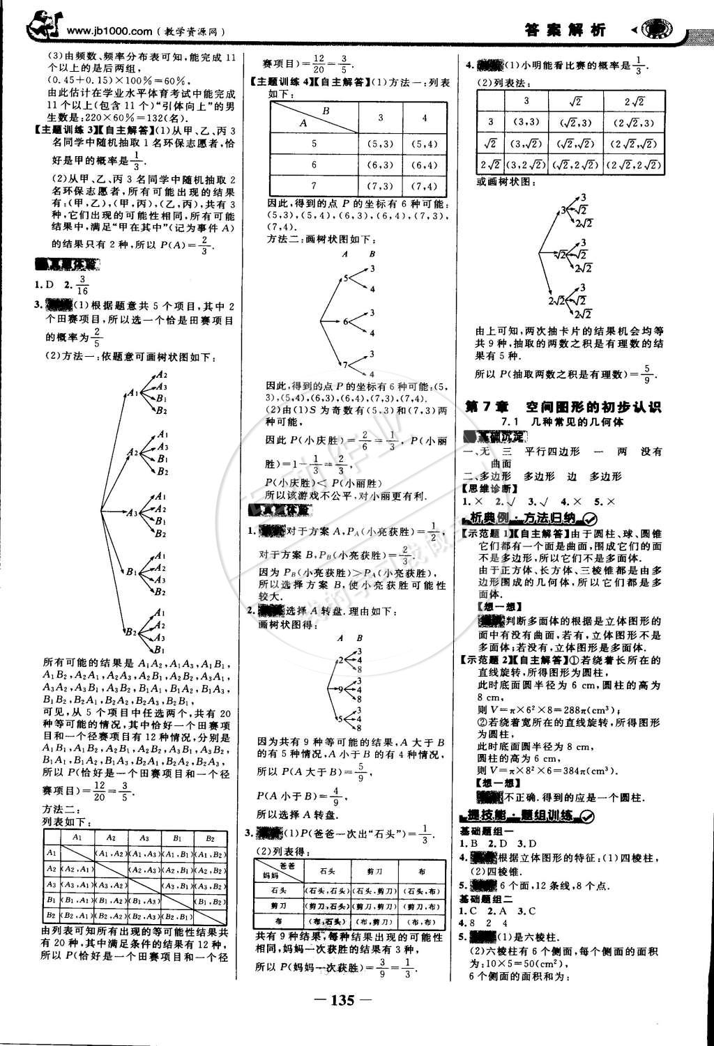 2015年世紀金榜金榜學案九年級數(shù)學下冊青島版 第10頁