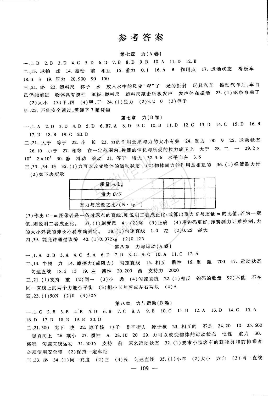 2015年海淀金卷八年级物理下册教科版 第1页