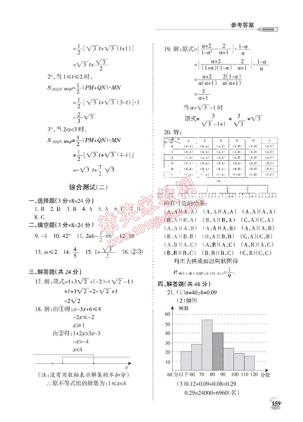 2015年學(xué)習(xí)之友九年級數(shù)學(xué)下冊北師大版 第27頁