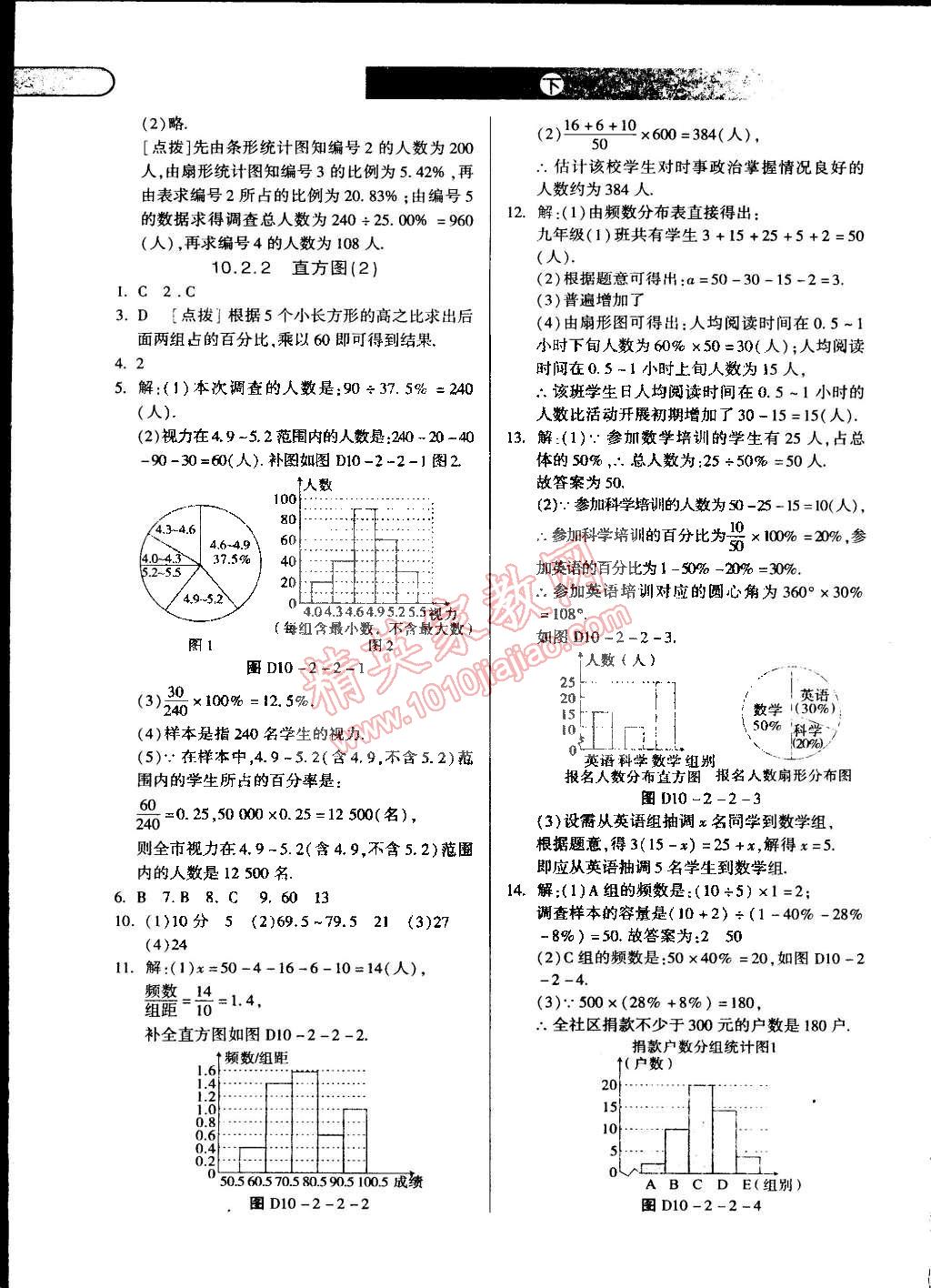 2015年中华题王七年级数学下册人教版 第27页