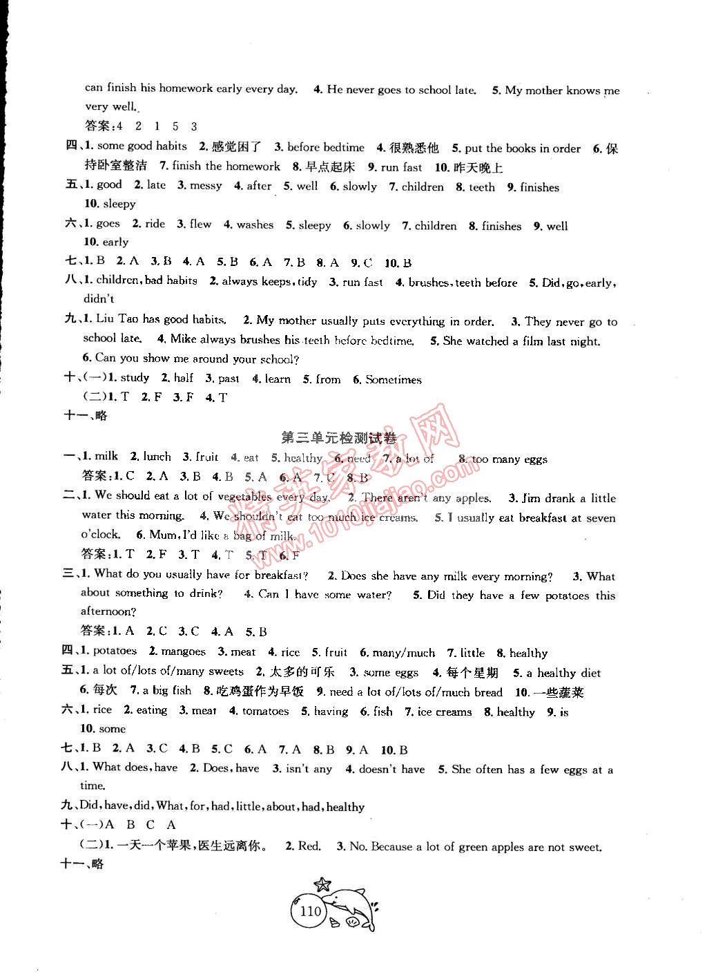 2015年金鑰匙1加1目標檢測六年級英語下冊江蘇版 第2頁