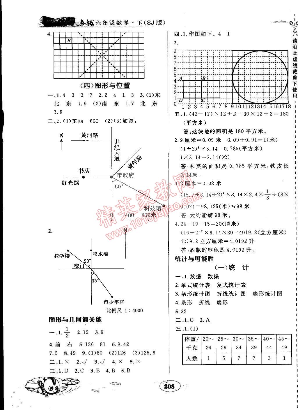 2015年特高級教師點撥六年級數(shù)學(xué)下冊蘇教版 第24頁