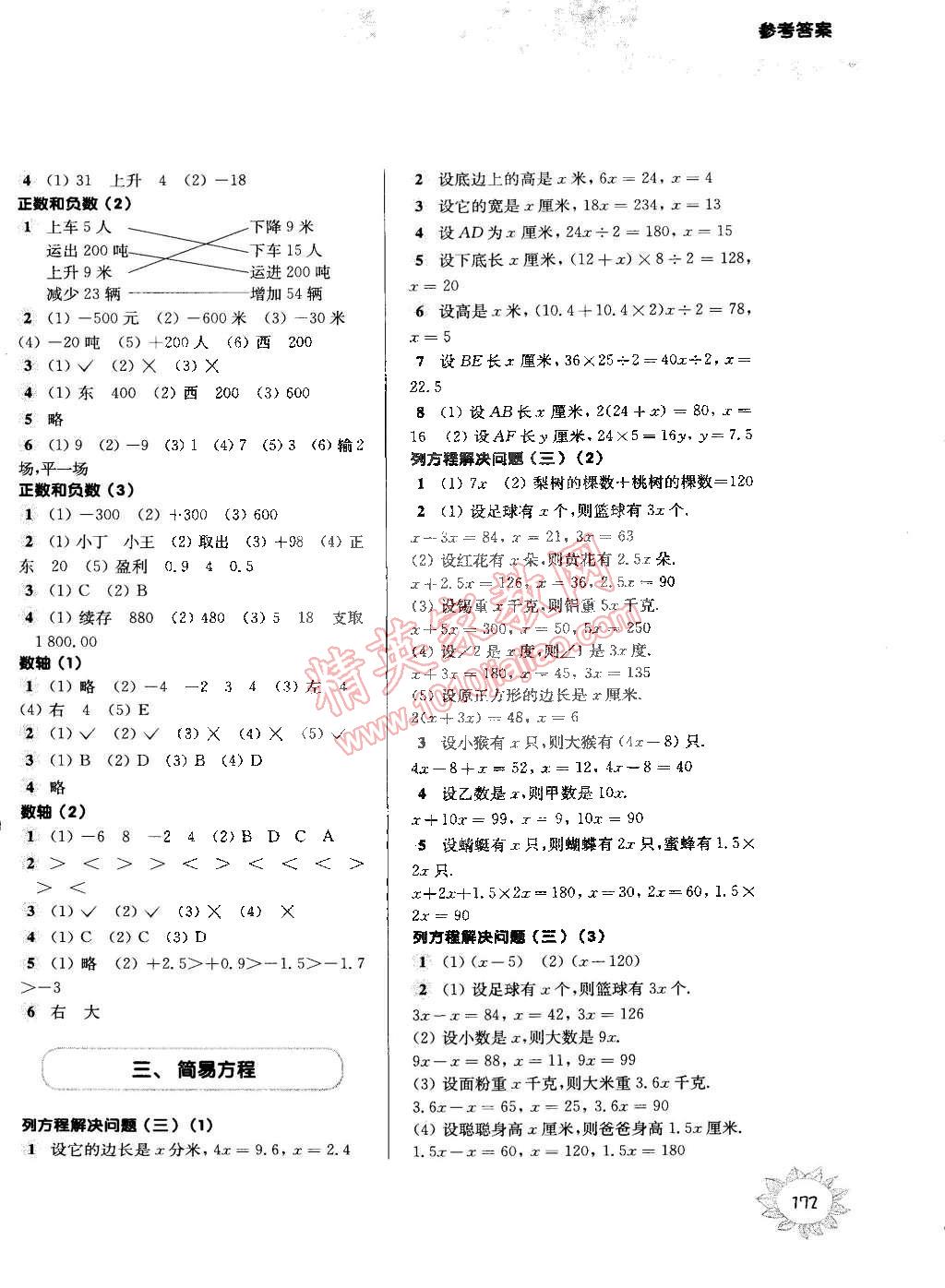 2015年第一作业五年级数学第二学期 第2页