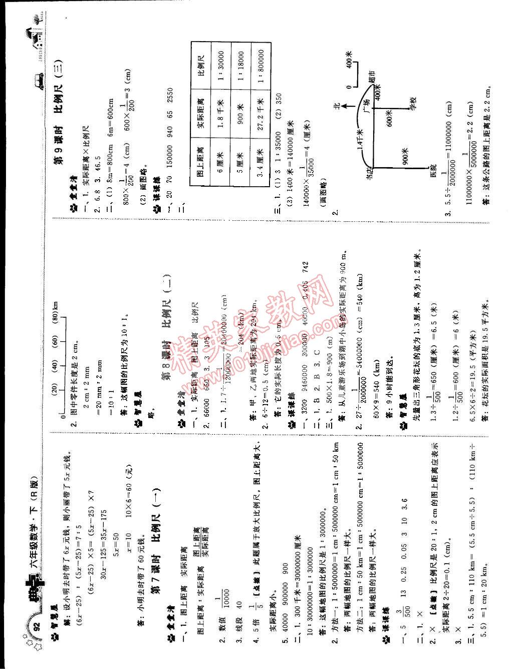 2015年典中點綜合應(yīng)用創(chuàng)新題六年級數(shù)學(xué)下冊人教版 第10頁