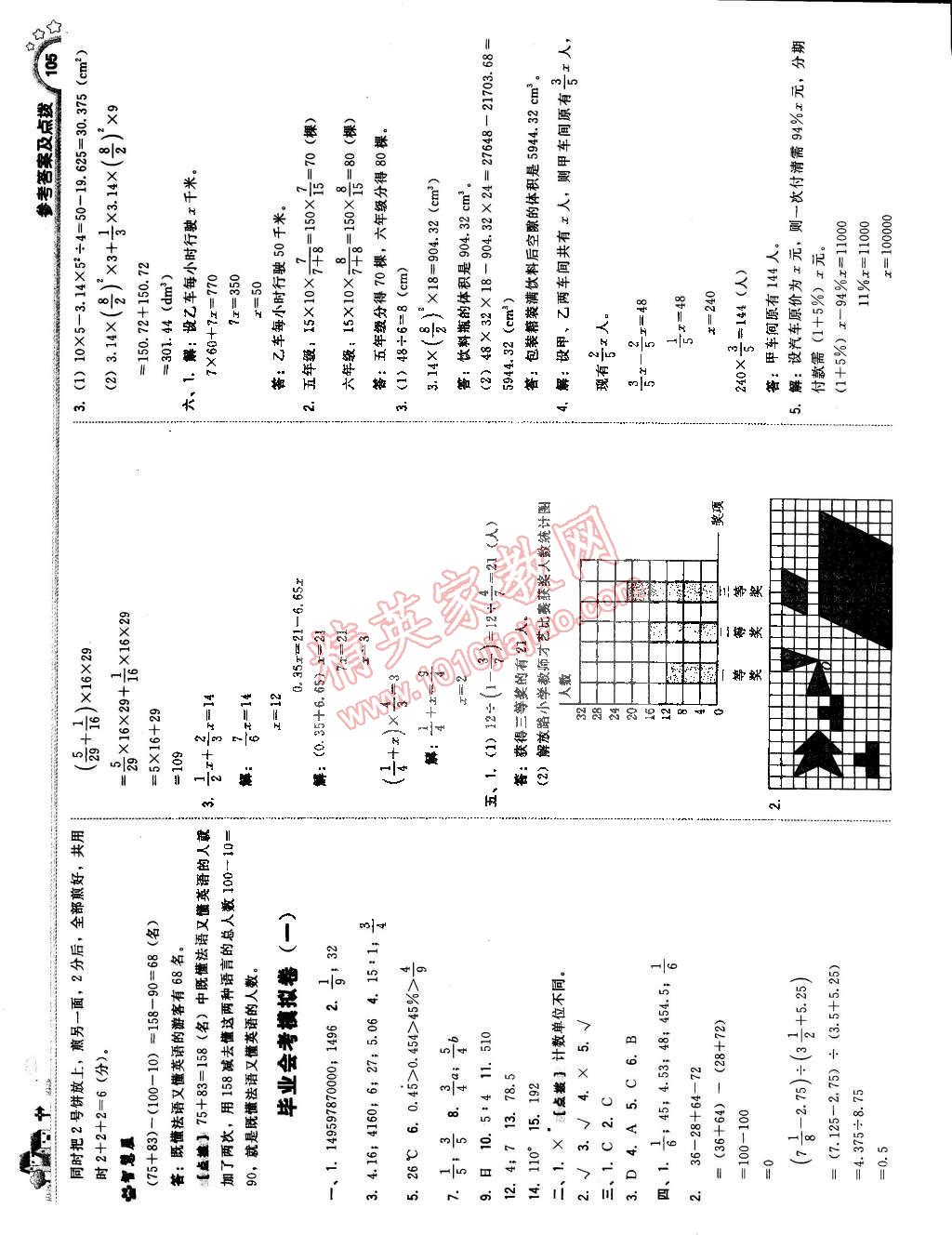 2015年典中點(diǎn)綜合應(yīng)用創(chuàng)新題六年級(jí)數(shù)學(xué)下冊(cè)北師大版 第23頁(yè)