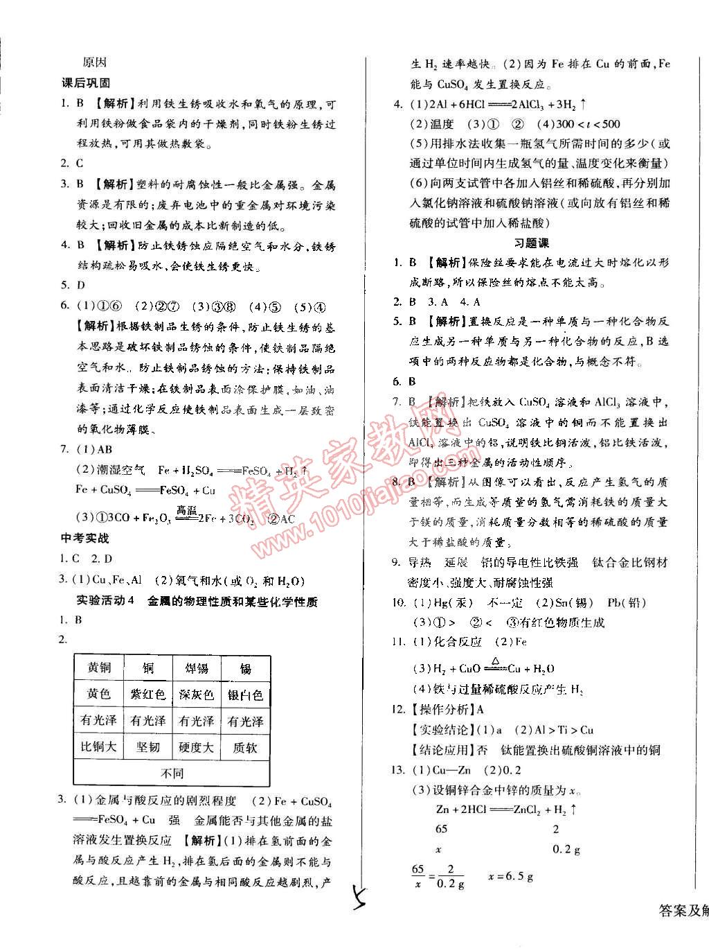 2015年学升同步练测九年级化学下册人教版 第5页