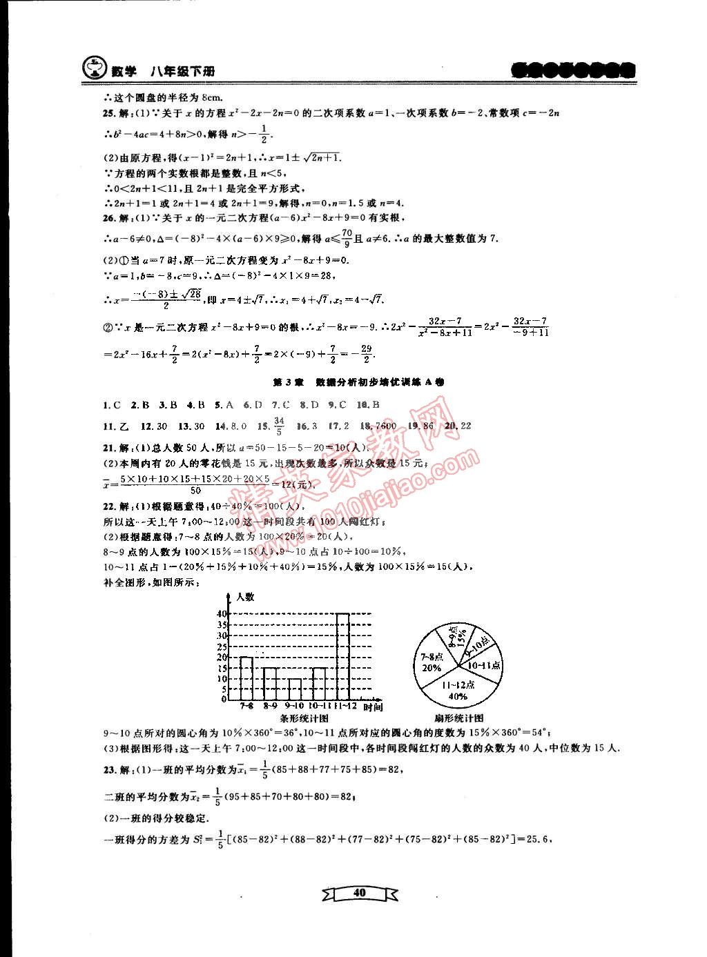 2015年重點(diǎn)中學(xué)與你有約八年級(jí)數(shù)學(xué)下冊(cè)寧波專用 第40頁