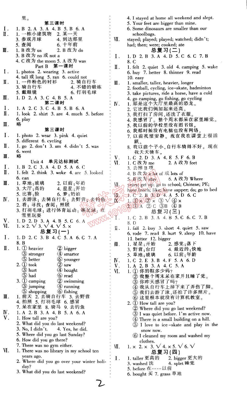 2015年红领巾乐园六年级英语下册人教PEP版 第2页