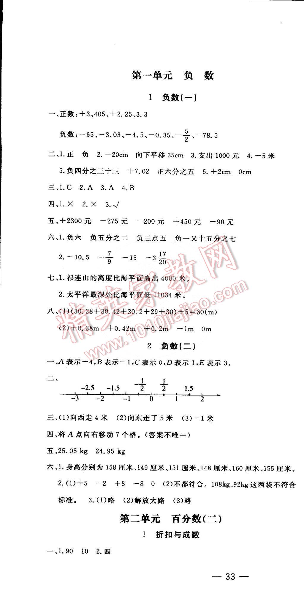 2016年非常1加1六年級數(shù)學(xué)下冊人教版 第1頁