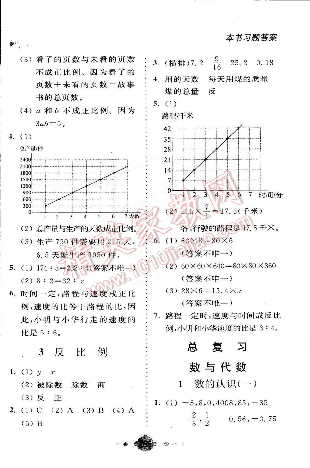 2015年全易通六年級數(shù)學下冊北師大版 第11頁