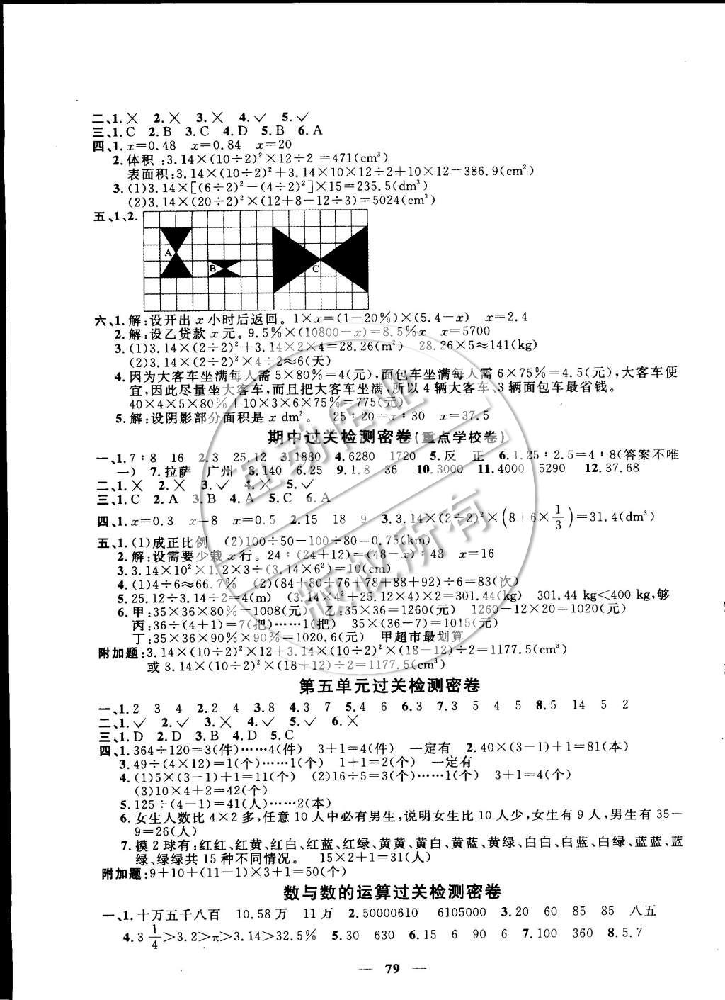 2015年一線(xiàn)名師全優(yōu)好卷六年級(jí)數(shù)學(xué)下冊(cè)人教版 第3頁(yè)