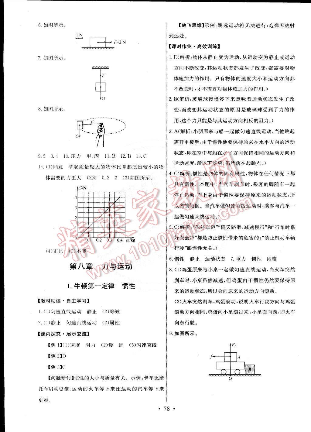 2015年能力培養(yǎng)與測試八年級物理下冊教科版 第4頁