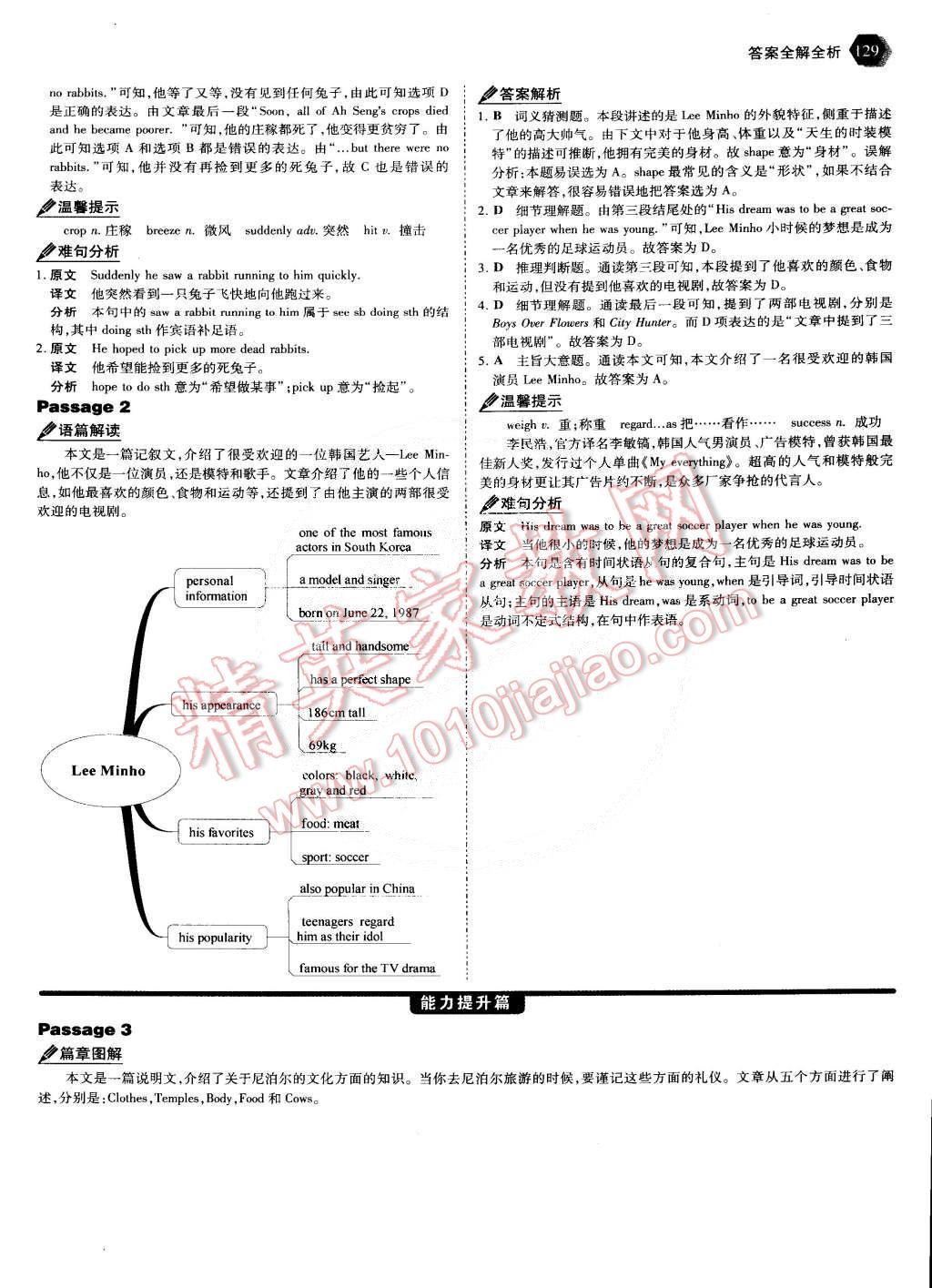 2011年53English八年級英語完形填空與閱讀理解 第9頁