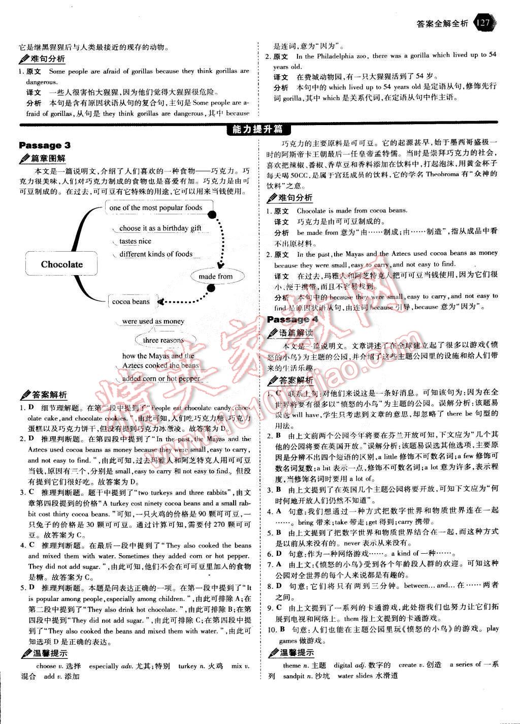 2011年53English八年級英語完形填空與閱讀理解 第7頁