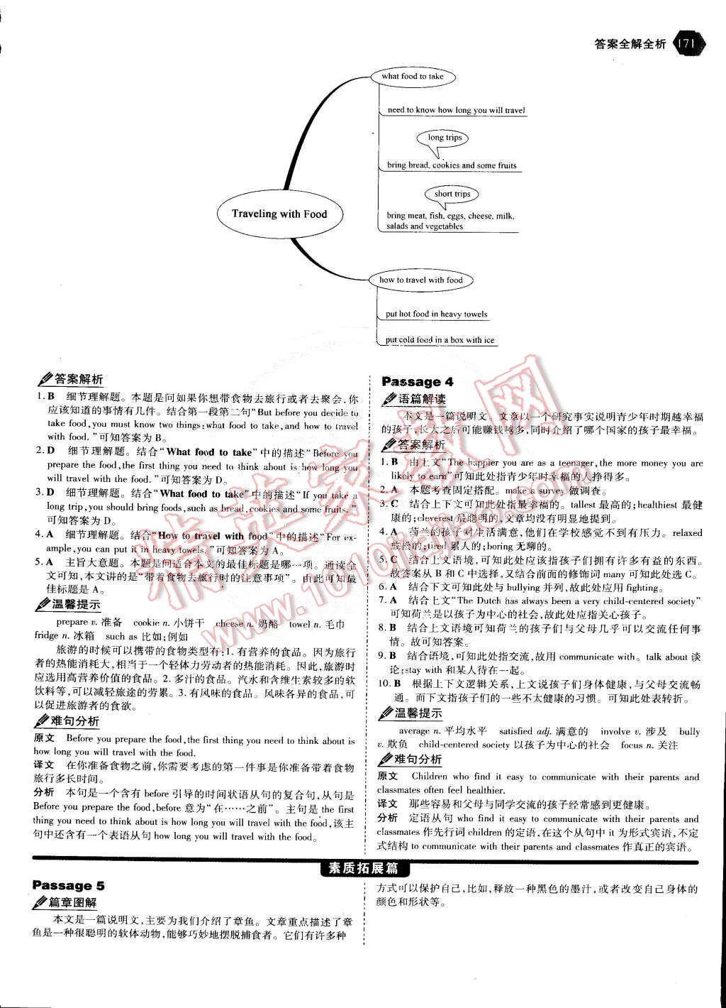 2011年53English八年級英語完形填空與閱讀理解 第52頁