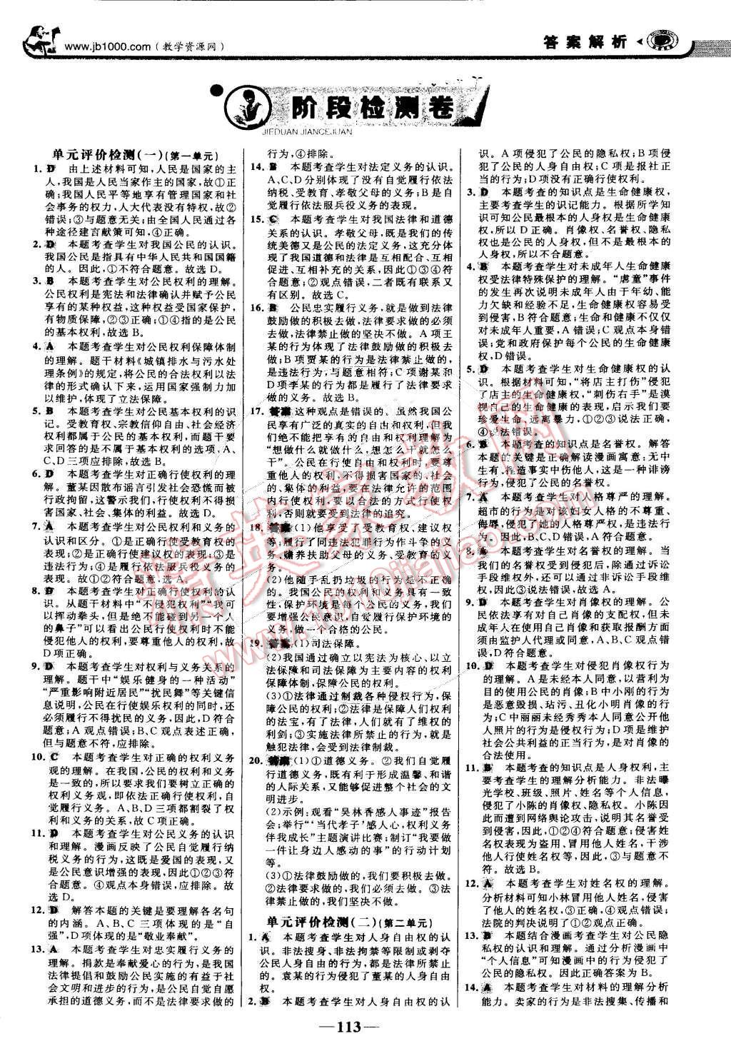 2015年世紀(jì)金榜金榜學(xué)案八年級(jí)思想品德下冊(cè) 第12頁(yè)