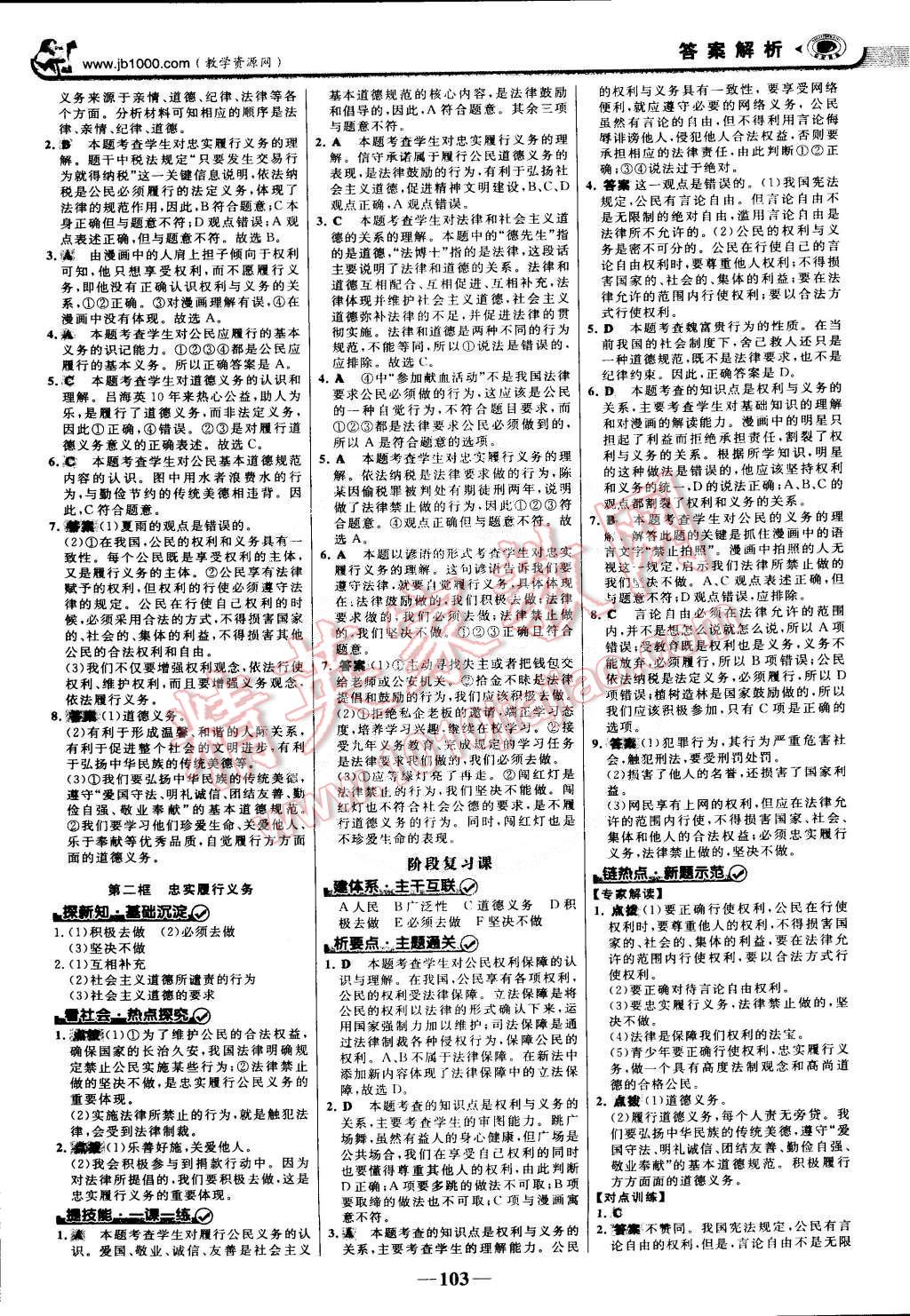 2015年世紀(jì)金榜金榜學(xué)案八年級(jí)思想品德下冊(cè) 第2頁