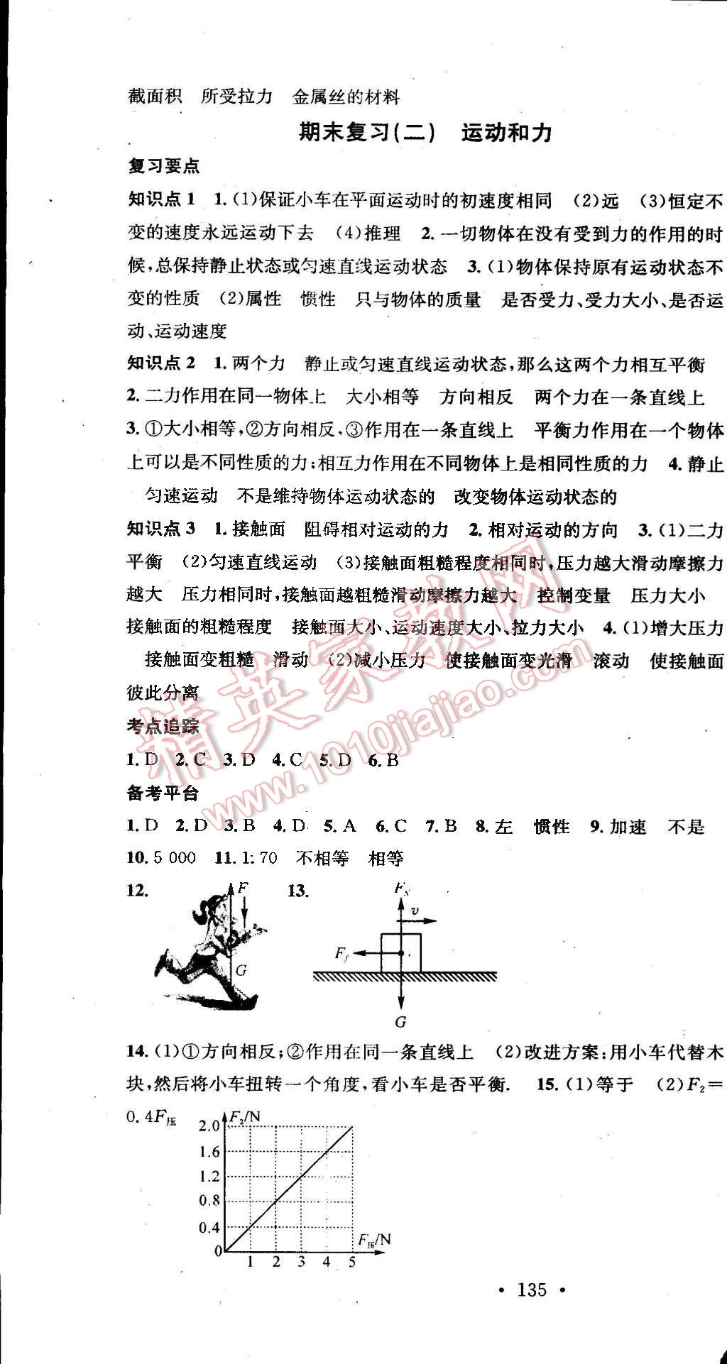 2015年名校课堂助教型教辅八年级物理下册人教版 第40页