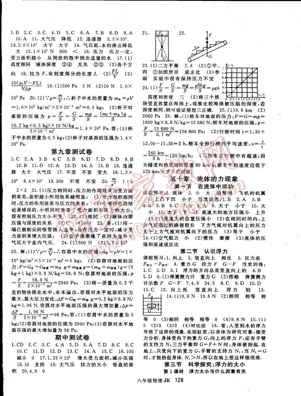 2015年名師大課堂八年級(jí)物理下冊(cè)教科版 第4頁