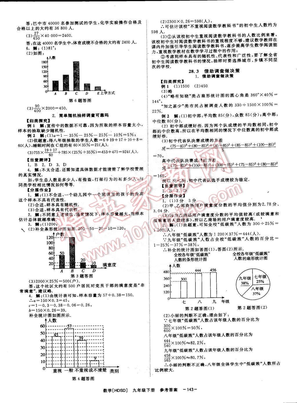 2015年全效學(xué)習(xí)九年級數(shù)學(xué)下冊華師大版 第17頁