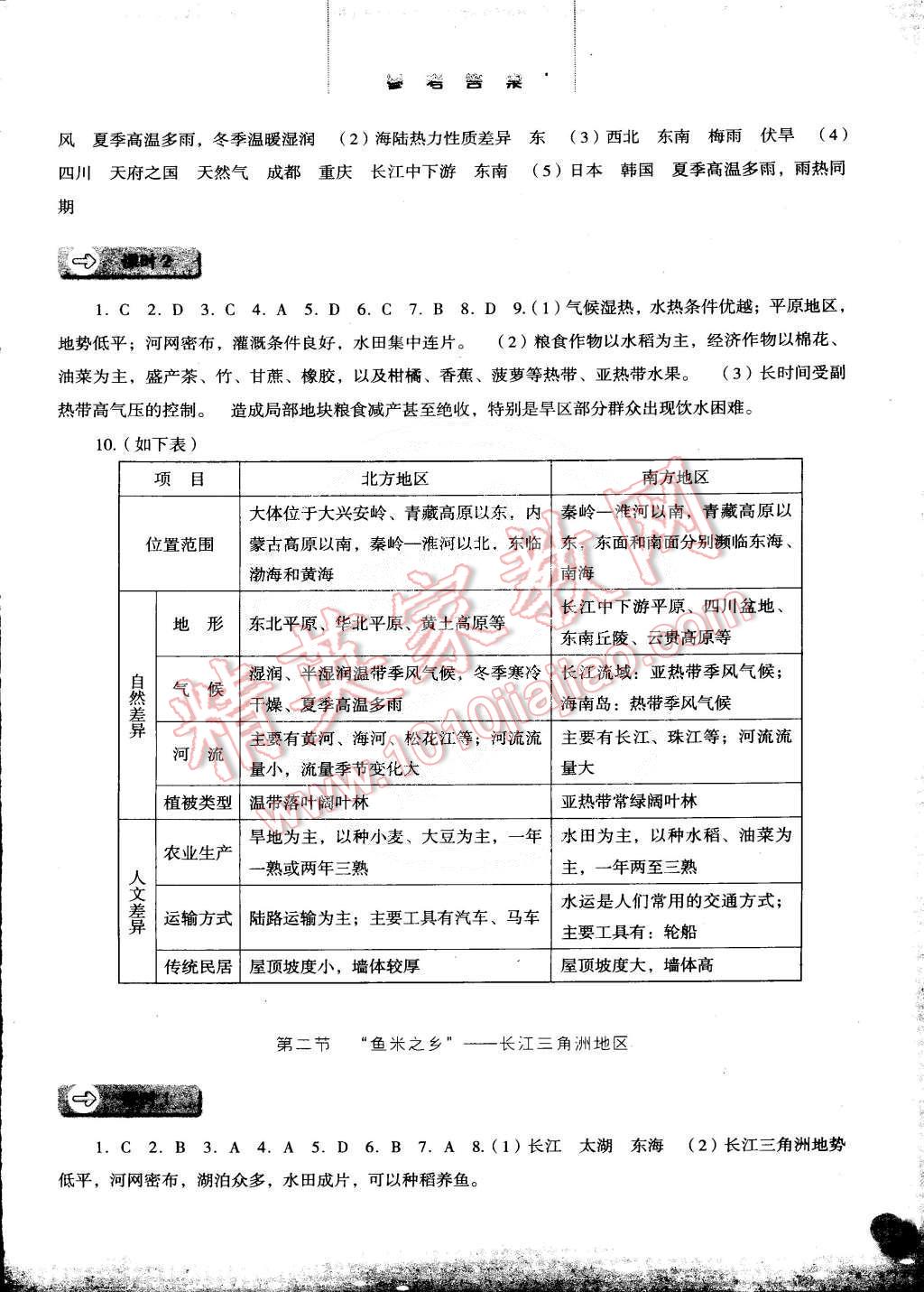 2015年同步訓(xùn)練八年級地理下冊人教版河北人民出版社 第5頁