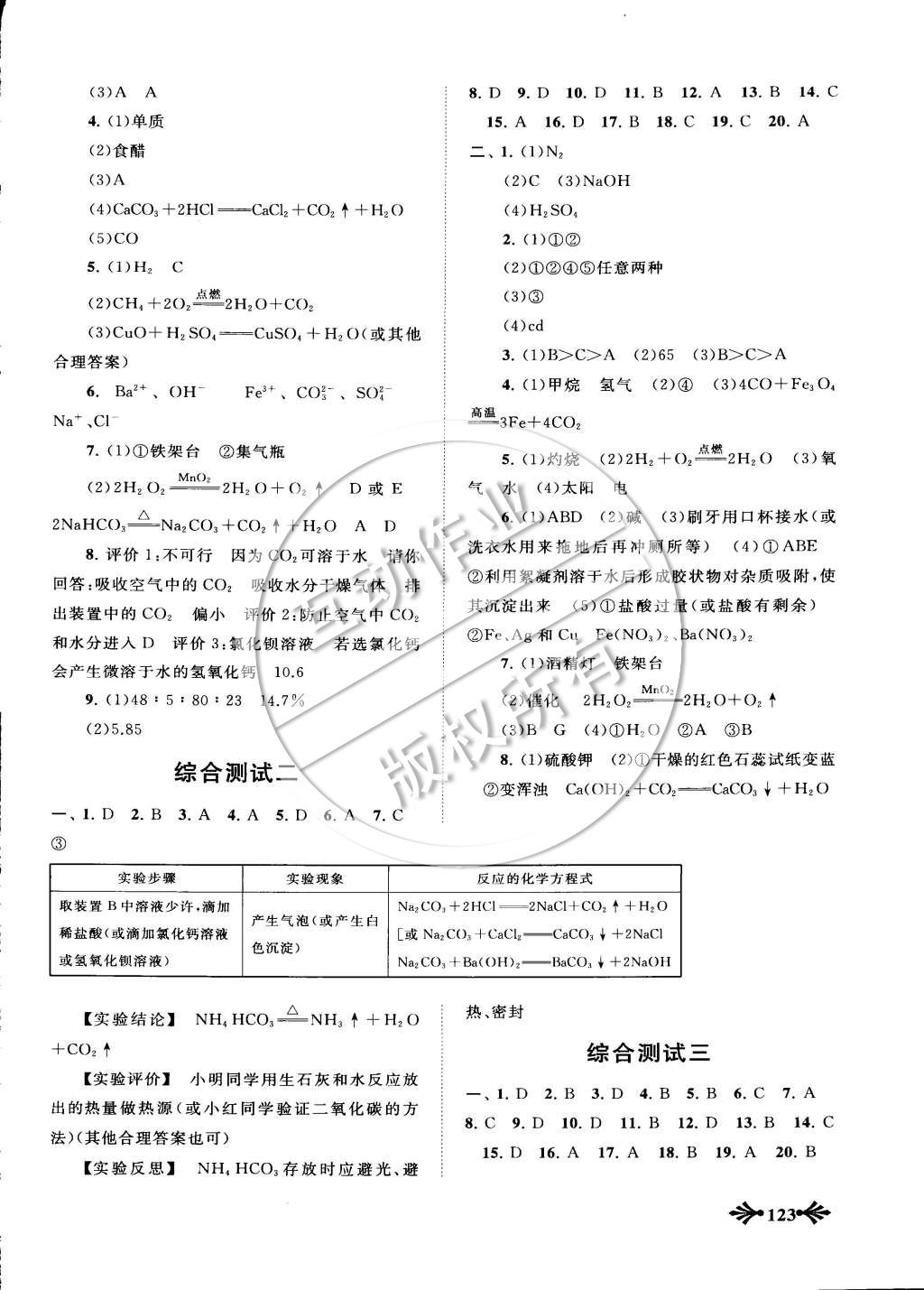 2015年自主學習當堂反饋九年級化學下冊人教版 第14頁