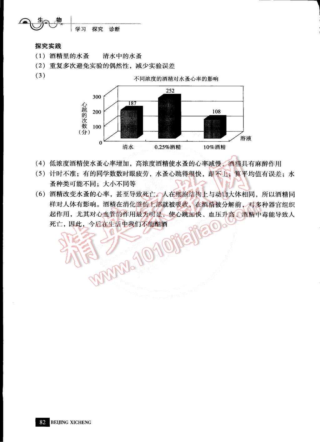 2015年學習探究診斷八年級生物下冊 第10頁