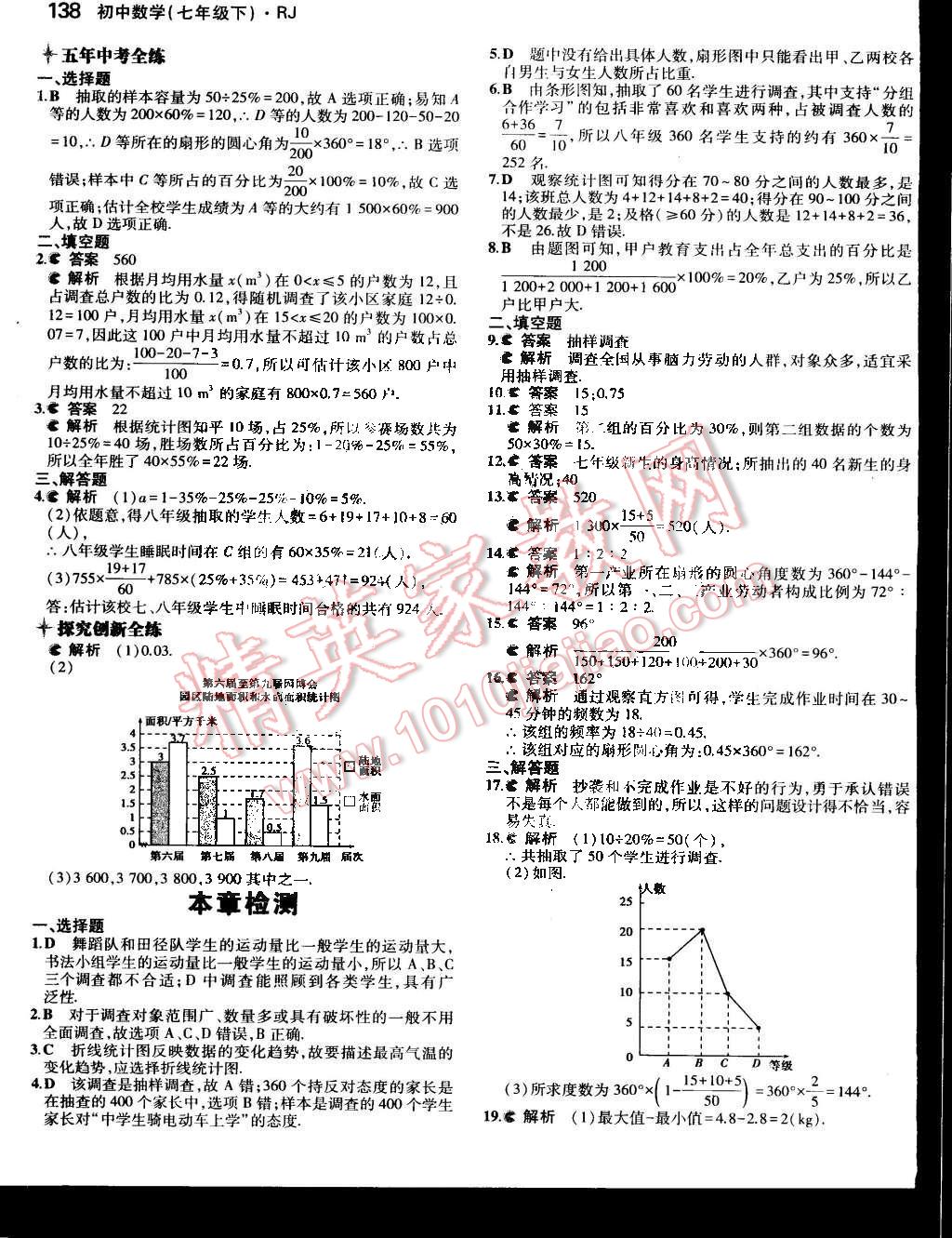 2015年5年中考3年模擬初中數(shù)學(xué)七年級(jí)下冊(cè)人教版 第31頁