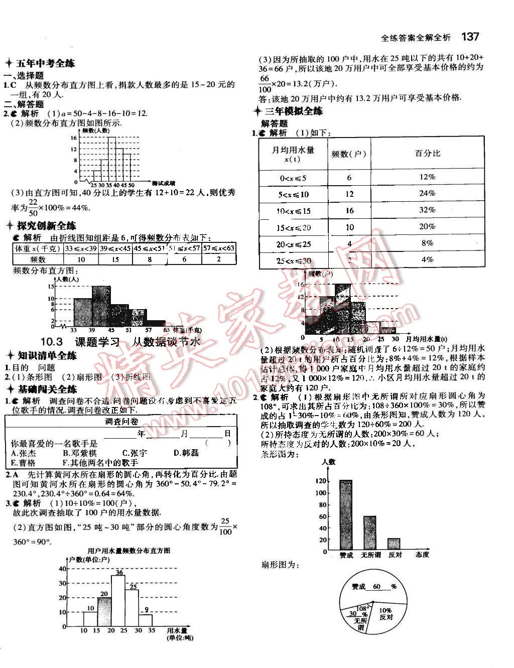 2015年5年中考3年模擬初中數(shù)學(xué)七年級(jí)下冊(cè)人教版 第30頁(yè)