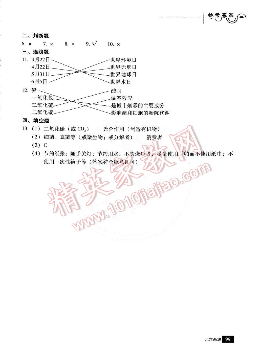 2015年學(xué)習(xí)探究診斷七年級(jí)生物下冊(cè) 第12頁(yè)