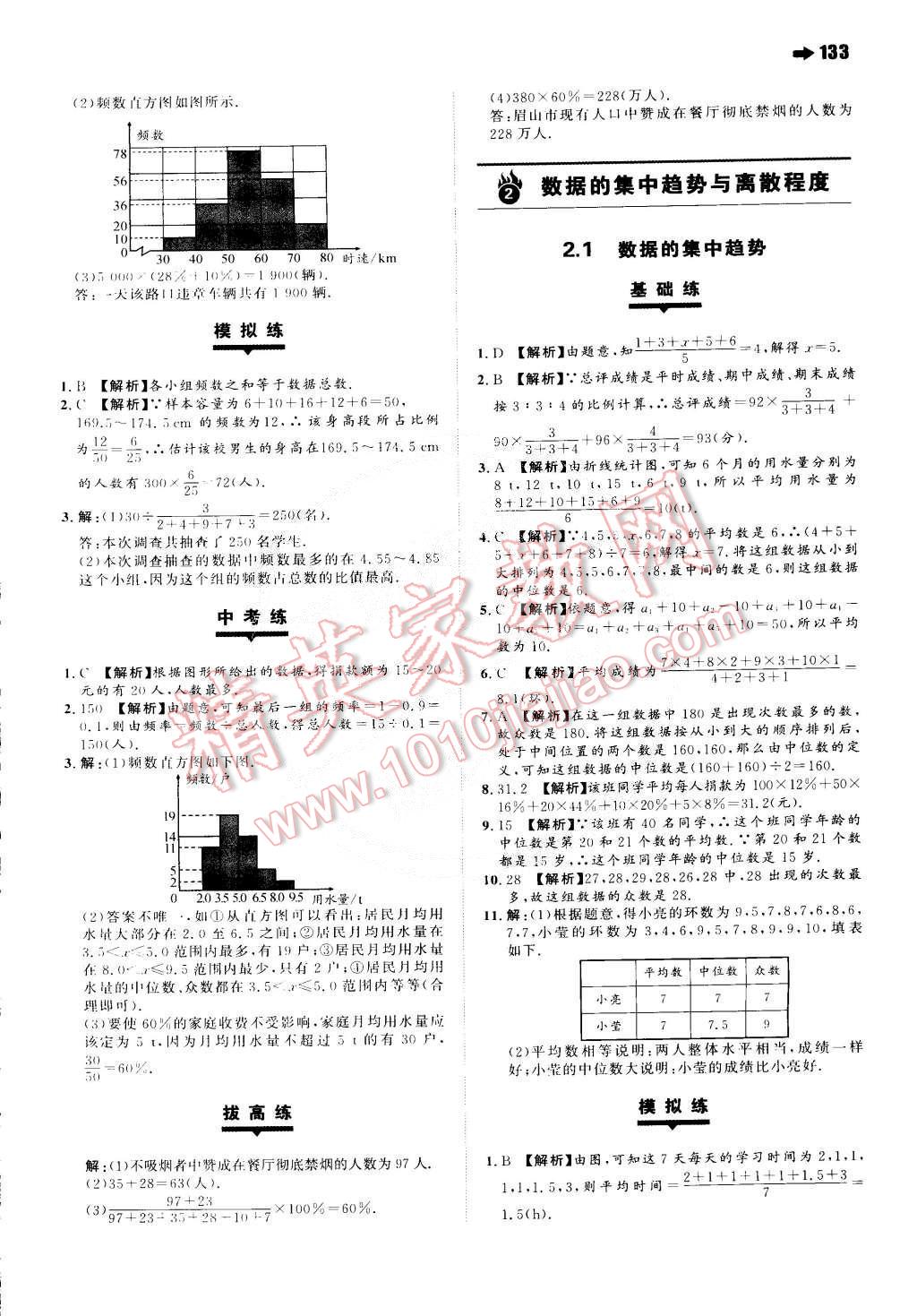 2015年一本八年級(jí)數(shù)學(xué)下冊(cè)滬科版 第27頁(yè)