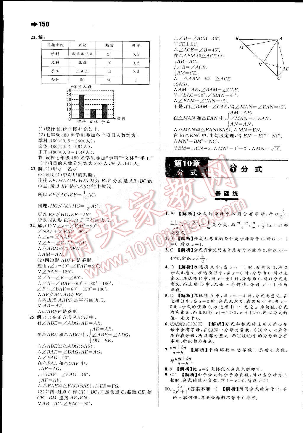 2015年一本八年級(jí)數(shù)學(xué)下冊(cè)蘇科版 第20頁