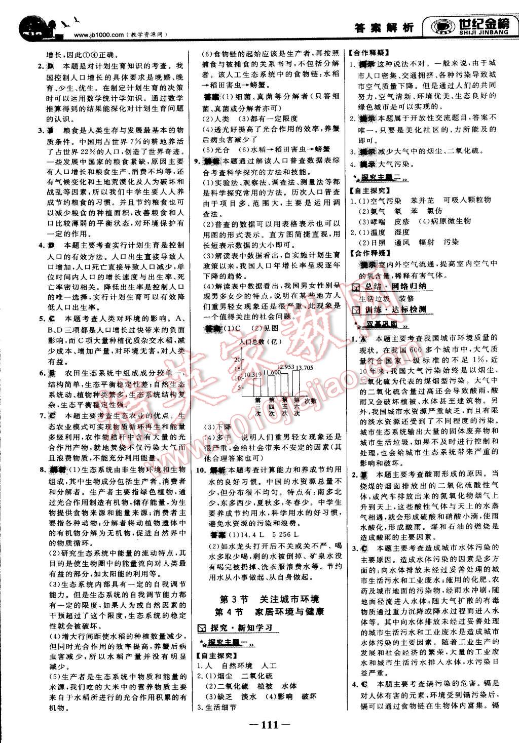 2015年世紀金榜金榜學案八年級生物下冊北師大版 第18頁