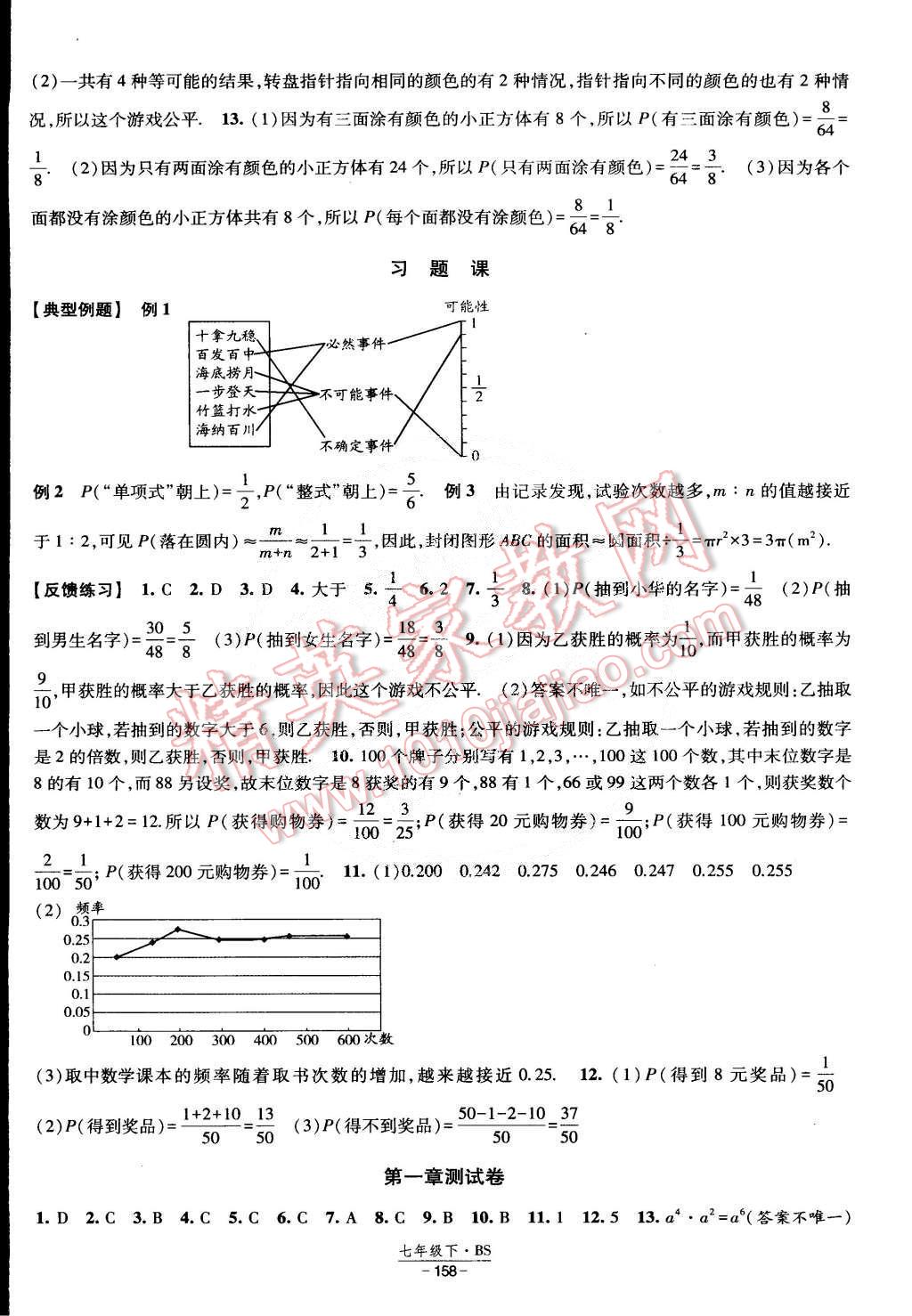 2015年經(jīng)綸學(xué)典課時作業(yè)七年級數(shù)學(xué)下冊北師大版 第20頁