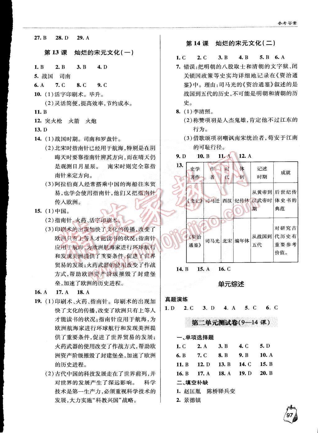 2015年轻巧夺冠同步讲解加优化训练七年级历史下册青岛专用 第5页