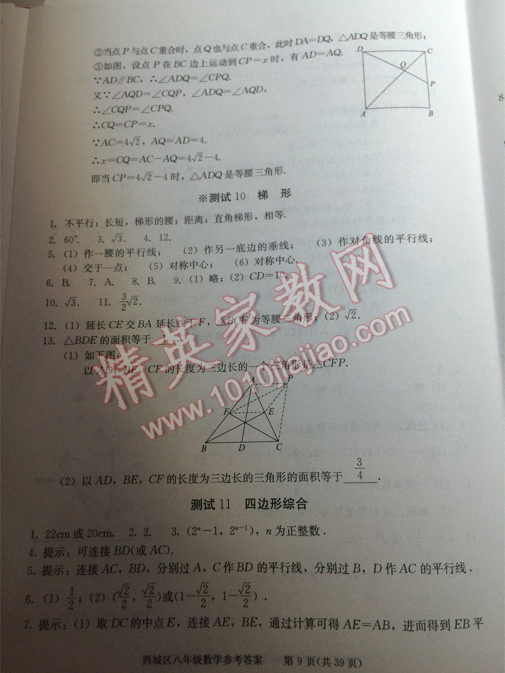 2015年學(xué)習(xí)探究診斷八年級數(shù)學(xué)下冊 第48頁