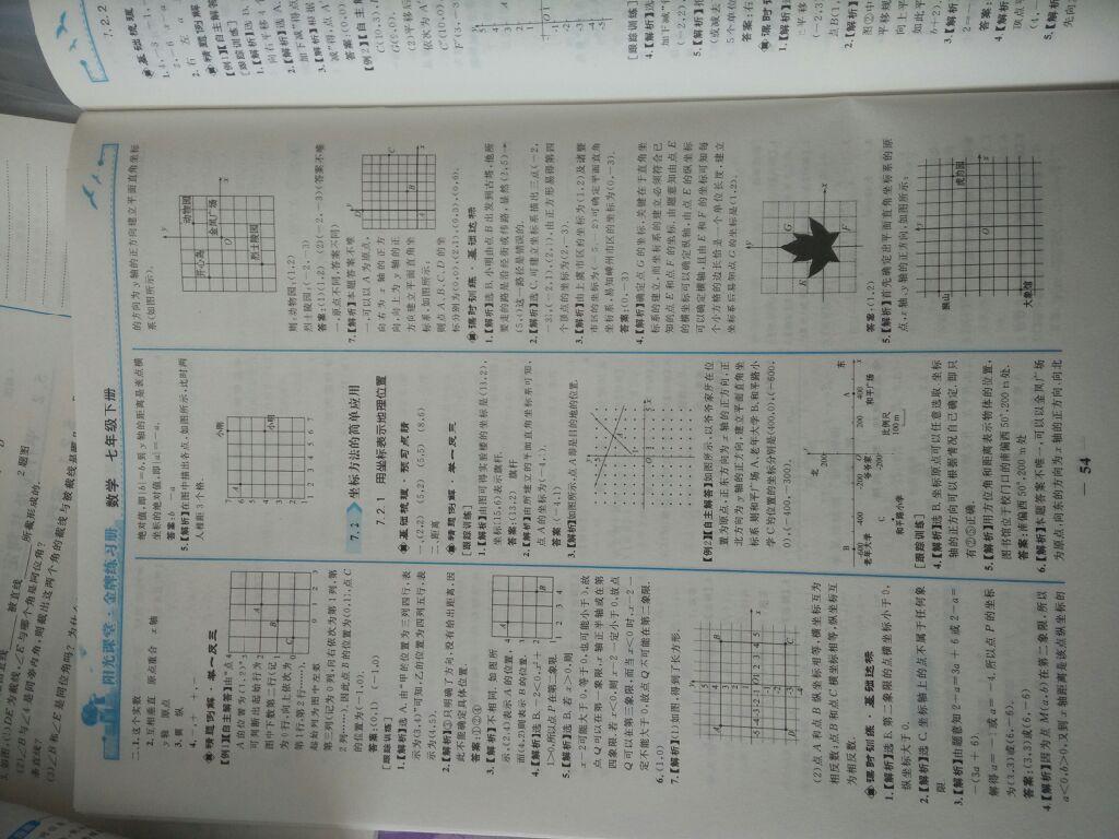 2015年陽光課堂金牌練習(xí)冊(cè)七年級(jí)數(shù)學(xué)下冊(cè)人教版 第28頁