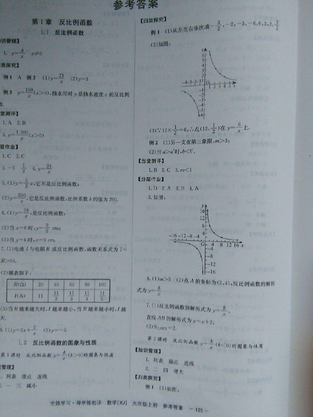 2014年全效學習九年級數(shù)學上冊湘教版 第1頁