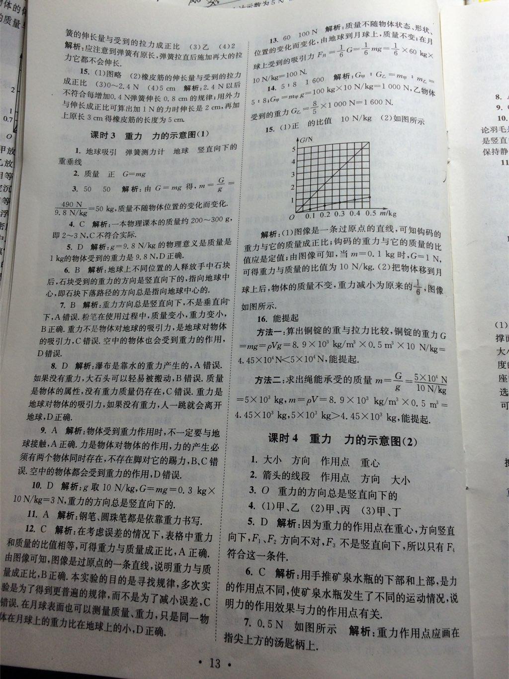 2015年初中物理小题狂做八年级下册苏科版提优版 第13页