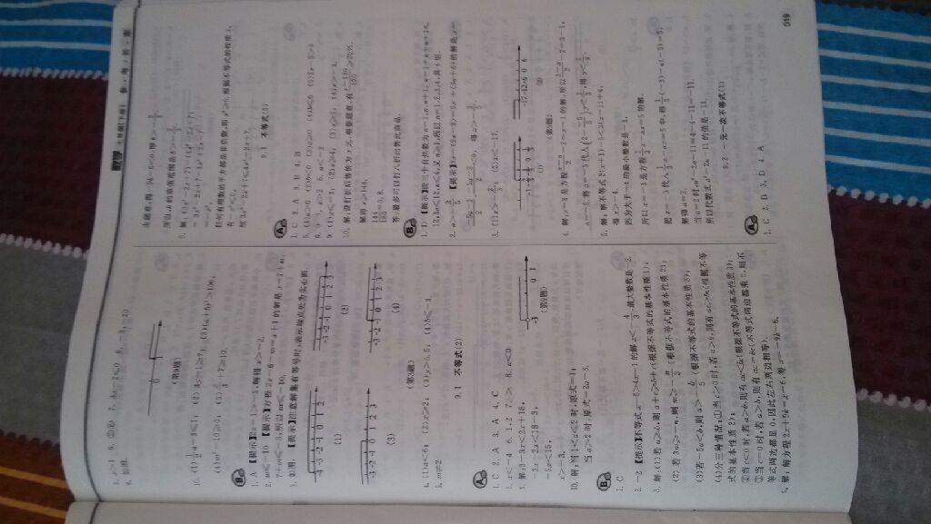 2015年学习质量监测七年级数学下册人教版 第115页