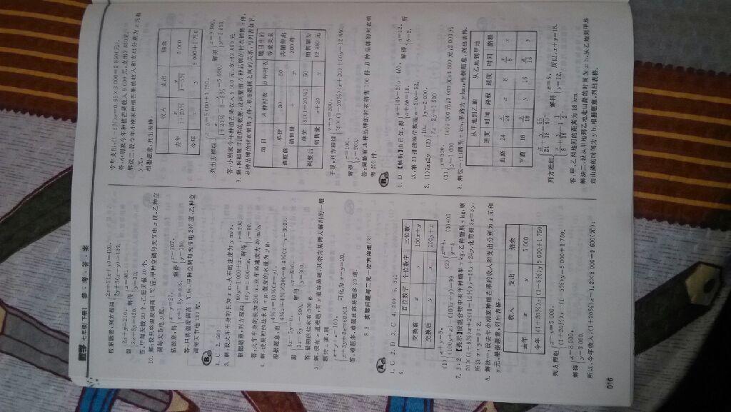 2015年學(xué)習(xí)質(zhì)量監(jiān)測七年級(jí)數(shù)學(xué)下冊人教版 第112頁