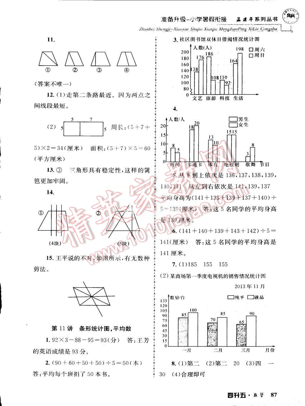 2015年孟建平准备升级小学暑假衔接四升五数学 第7页