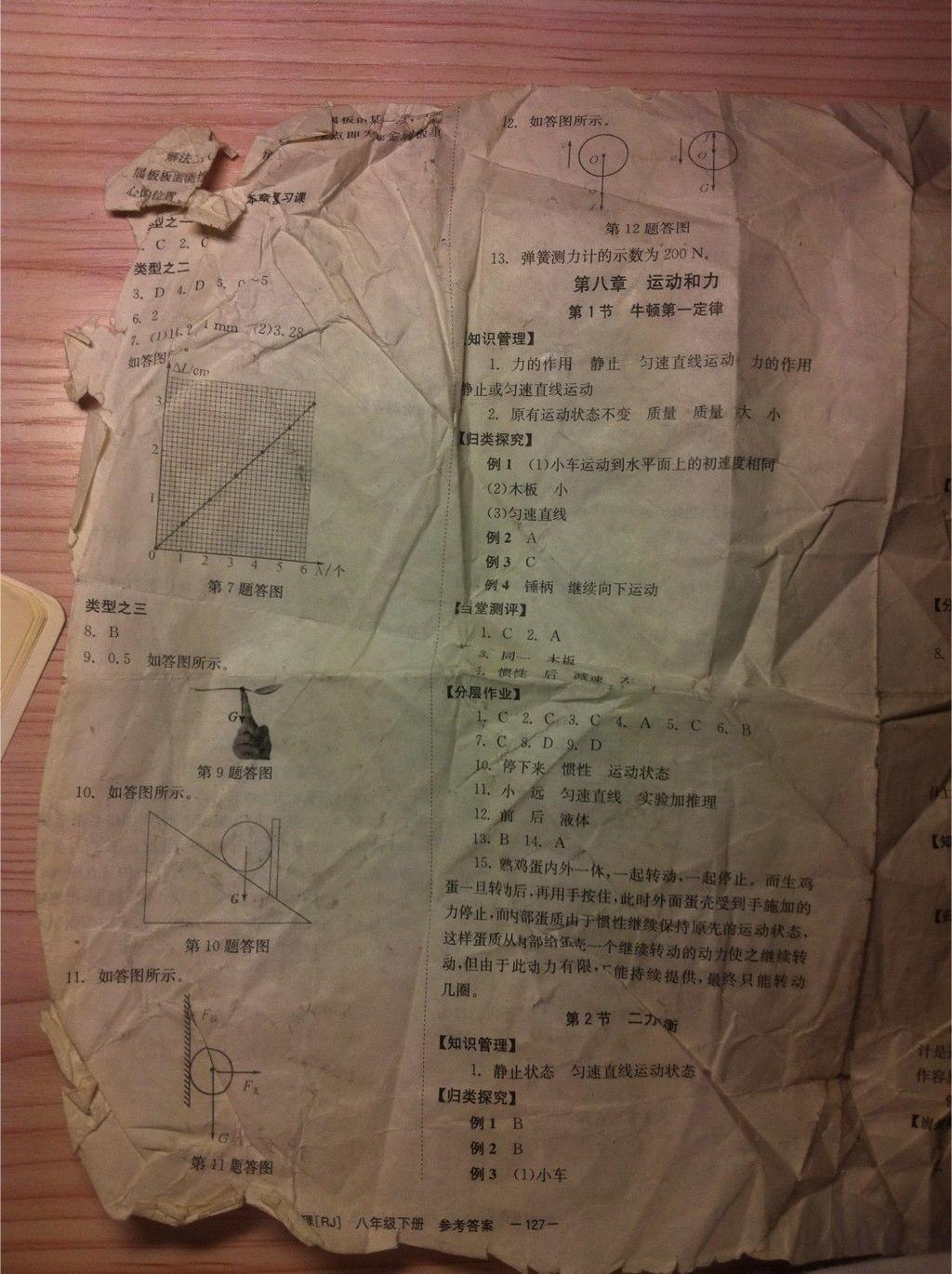 2015年全效學習八年級物理下冊人教版 第19頁